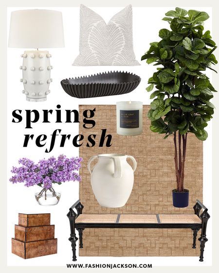 Spring home decor #spring #homefinds #livingroom #rug #fiddleleaf #lamp #springflowers #burlwood #throwpillow #etsyfind #targethome #fashionjackson

#LTKSeasonal #LTKhome #LTKunder100