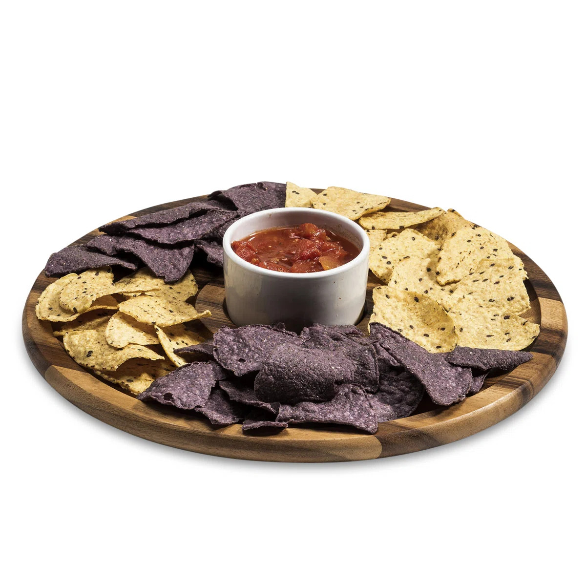 Millwood Pines Affan Wood Chips And Dip Platter | Wayfair North America