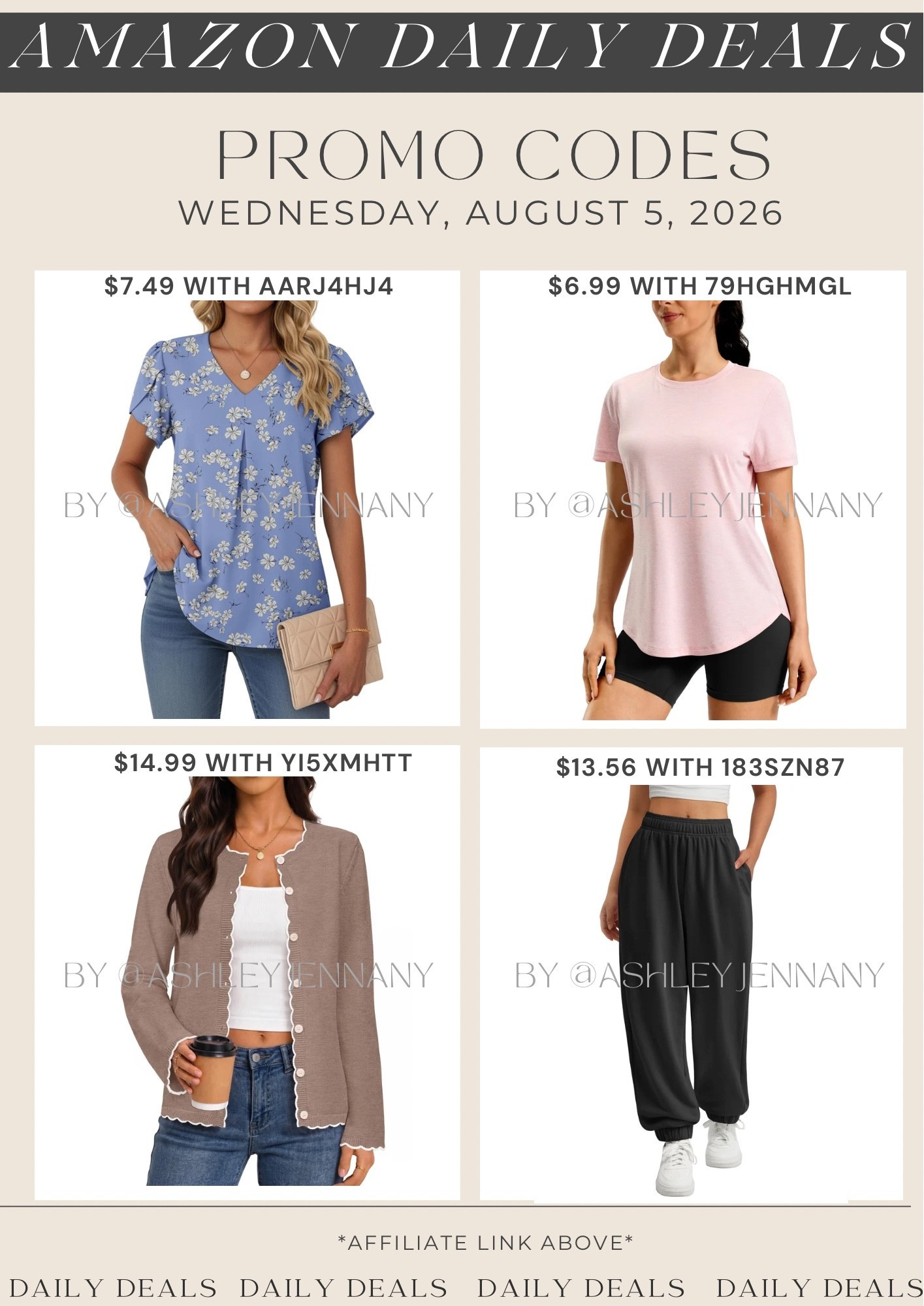 Amazon deals

#LTKSaleAlert #LTKMidsize #LTKSeasonal