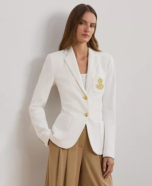 Bullion Jacquard Blazer | Macy's