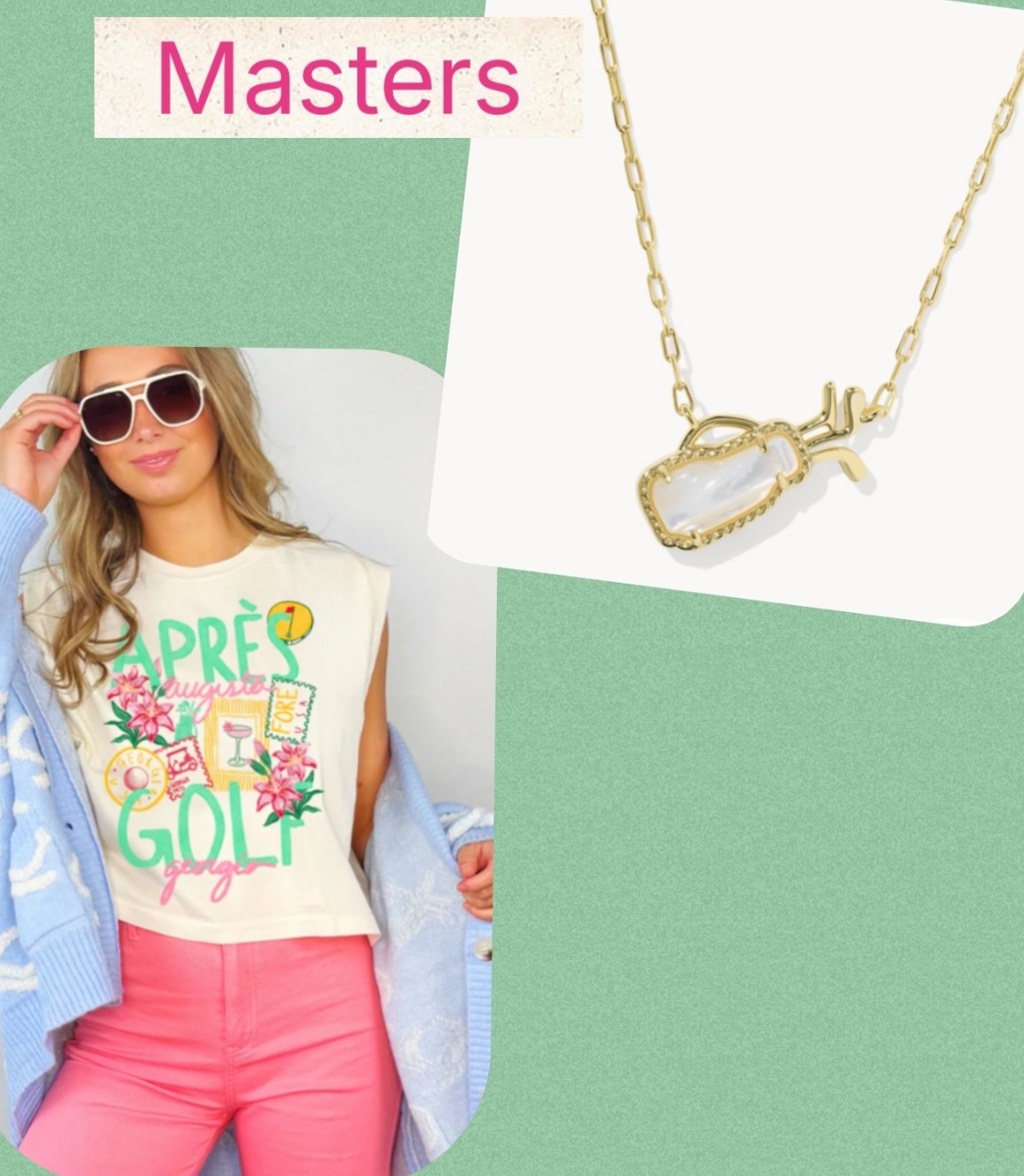 Masters cutsie finds 

#LTKTravel #LTKmomlife #LTKgrwm