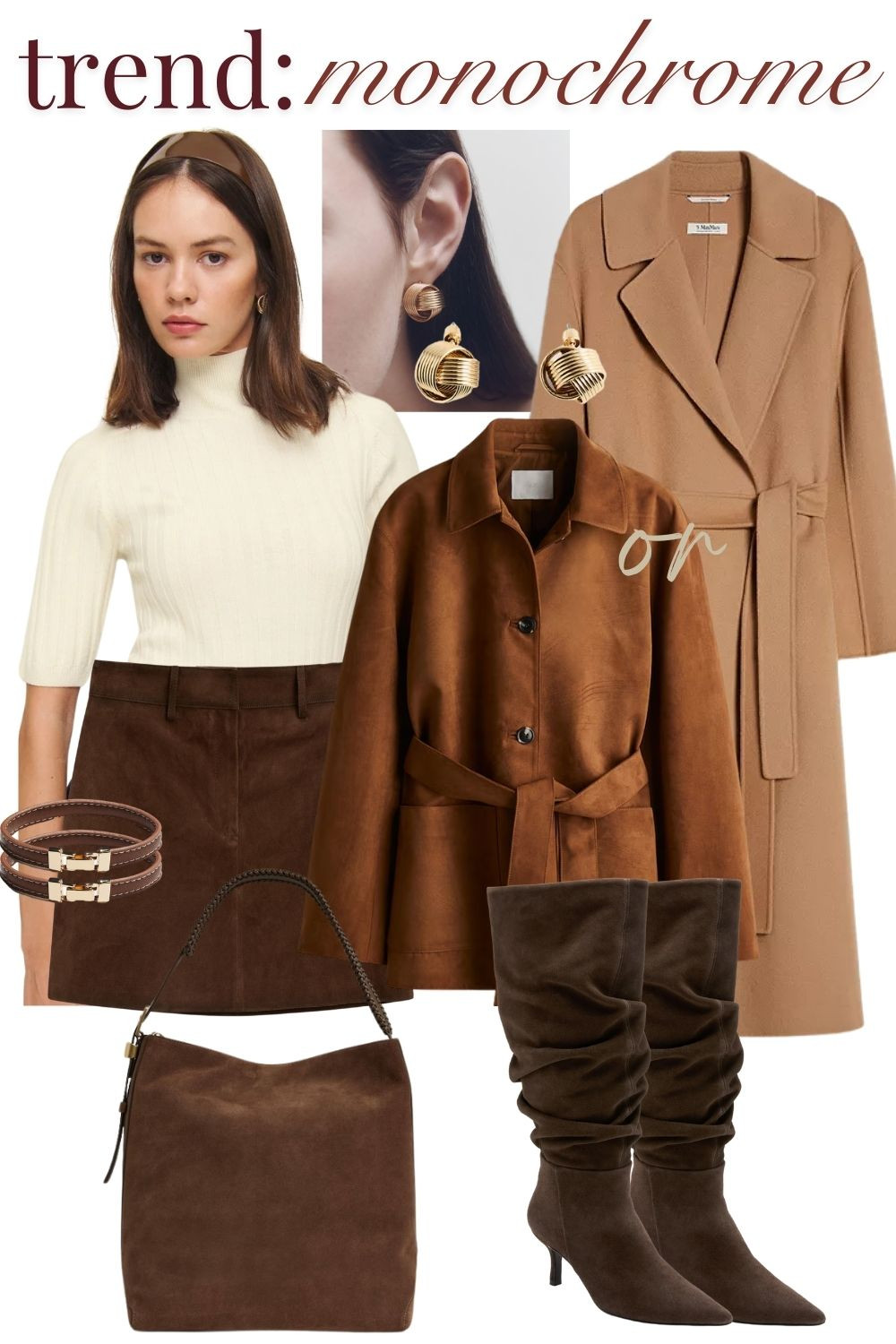 Brown, latte, mocha mousse; give me all! #monochrome #brown #fashionstyling #  

 #LTKSeasonal #LTKStyleTip #LTKWorkwear