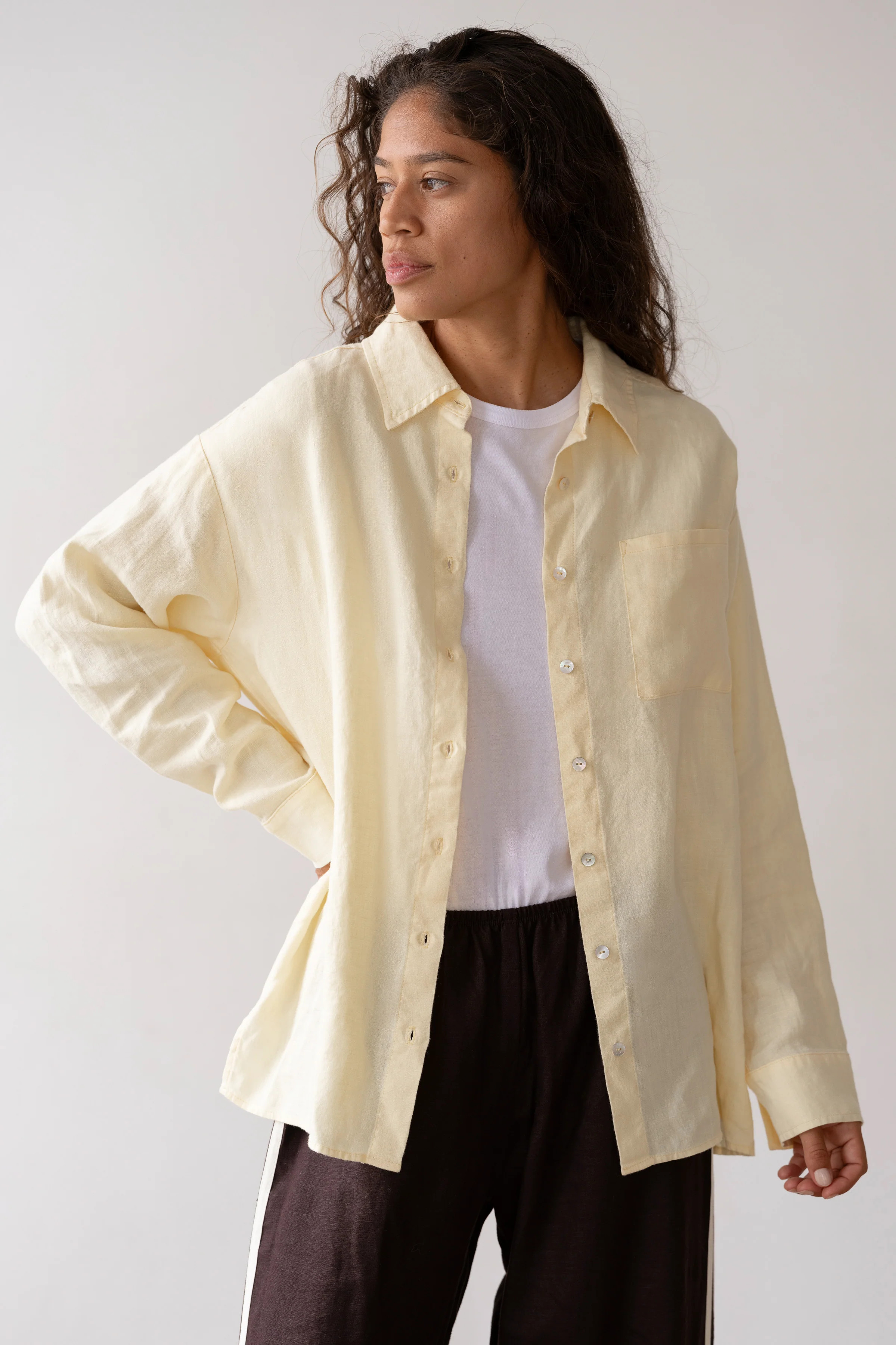 The Linen Relaxed Shirt | DONNI.