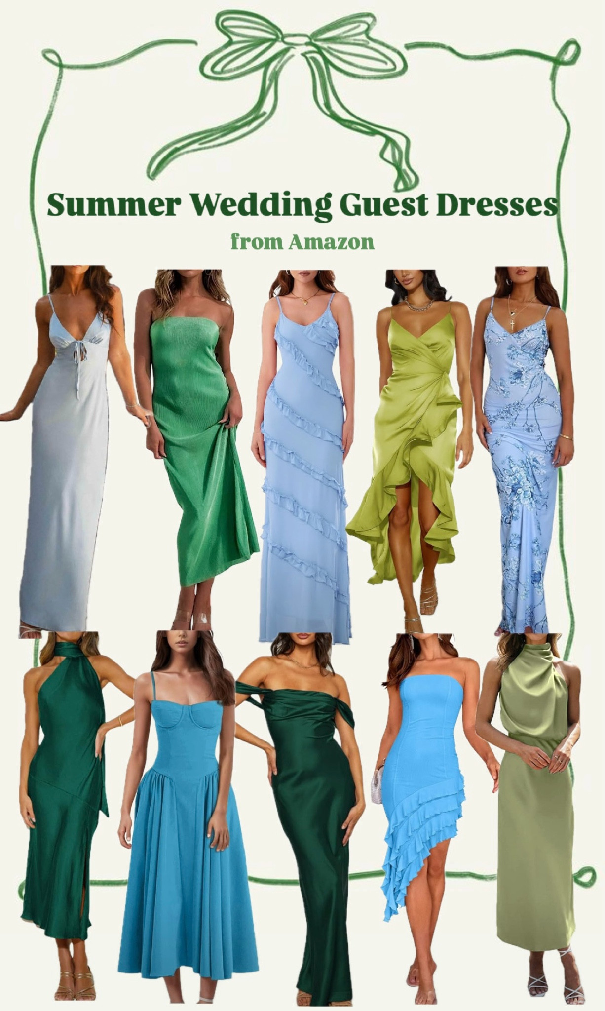 SUMMER WEDDING GUEST INSPO FROM AMAZON 💚💙

 spring wedding, spring weddings, spring dress, spring dresses, spring gown, spring gowns, formal dress, formal dresses, midi dress, midi dresses, maxi dress, maxi dresses, wedding guest, wedding guests, bridesmaid dress, bridesmaid dresses, bridesmaids dress, bridesmaids dresses, Winter wedding inspo, Winter wedding inspiration, Winter wedding guest inspiration, Winter wedding guest dress, Winter wedding guest dresses, green gown, green gowns, green midi dress, green midi dresses, green maxi dress, green maxi dresses, green wedding, teal gown, teal gowns, teal midi dress, teal midi dresses, teal maxi dress, pink maxi dresses, teal wedding, blue gown, blue gowns, blue midi dress, blue midi dresses, blue maxi dress, blue maxi dresses, blue wedding, floral wedding guest dress, floral gown, 

 

#LTKFindsUnder100 #LTKWedding
