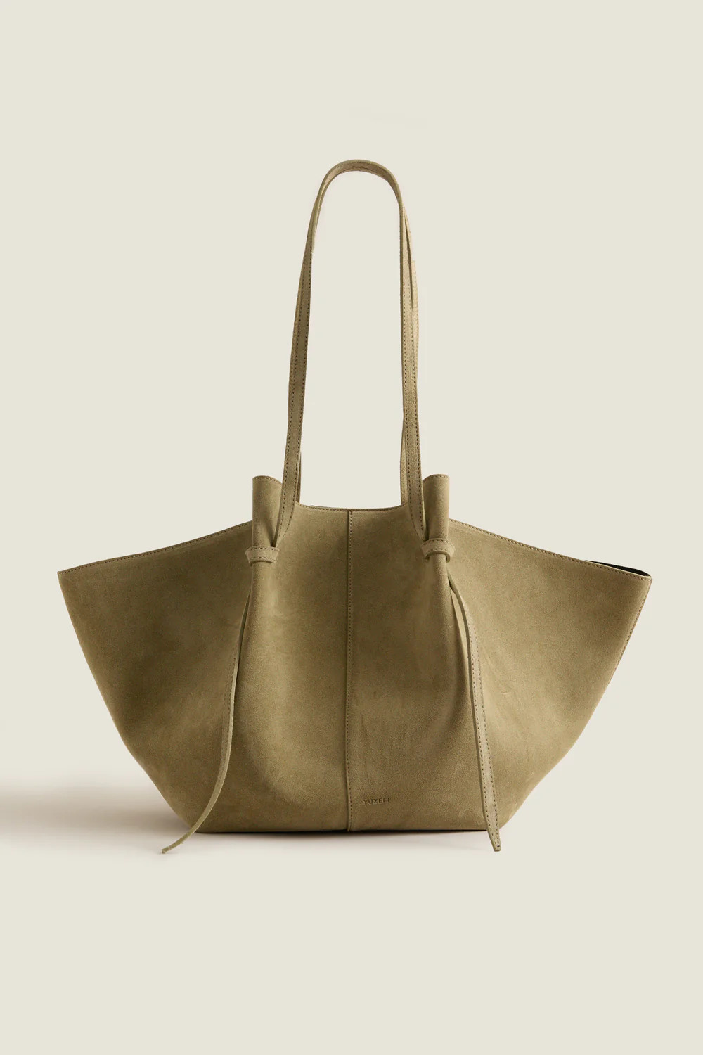 Olive Large Suede Mochi Bag | Tuckernuck (US)