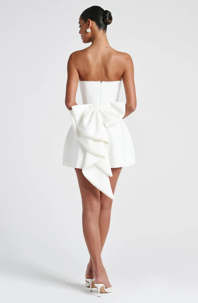 Suni Mini Dress - Ivory | Babyboo (global)