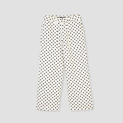 Women's Polka Dot Mid-Rise Ankle Length Pants - Who What Wear™ | Target