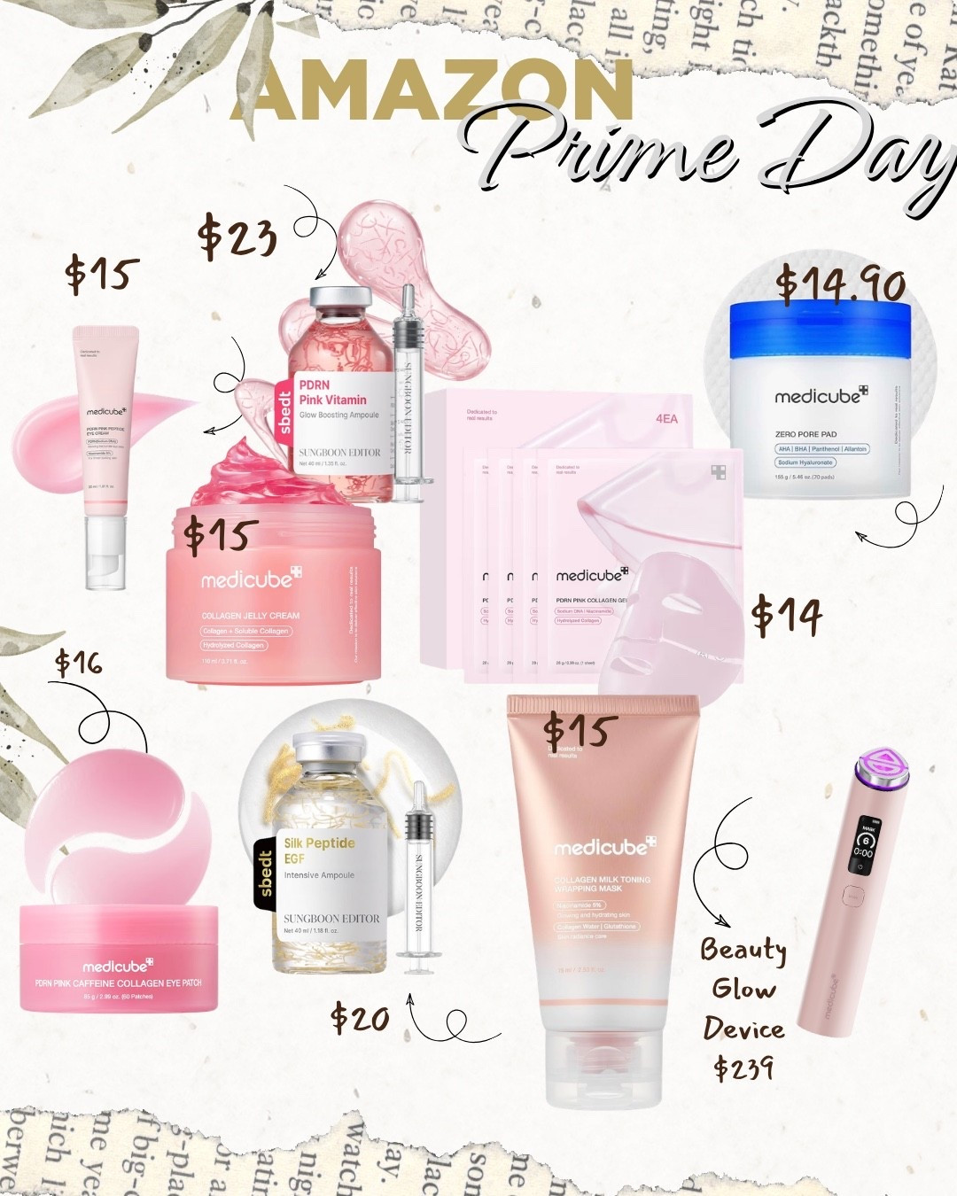 Amazon Prime Day Korean skincare deals 
Medicube & Sungboom

#LTKOver40 #LTKSaleAlert #LTKBeauty