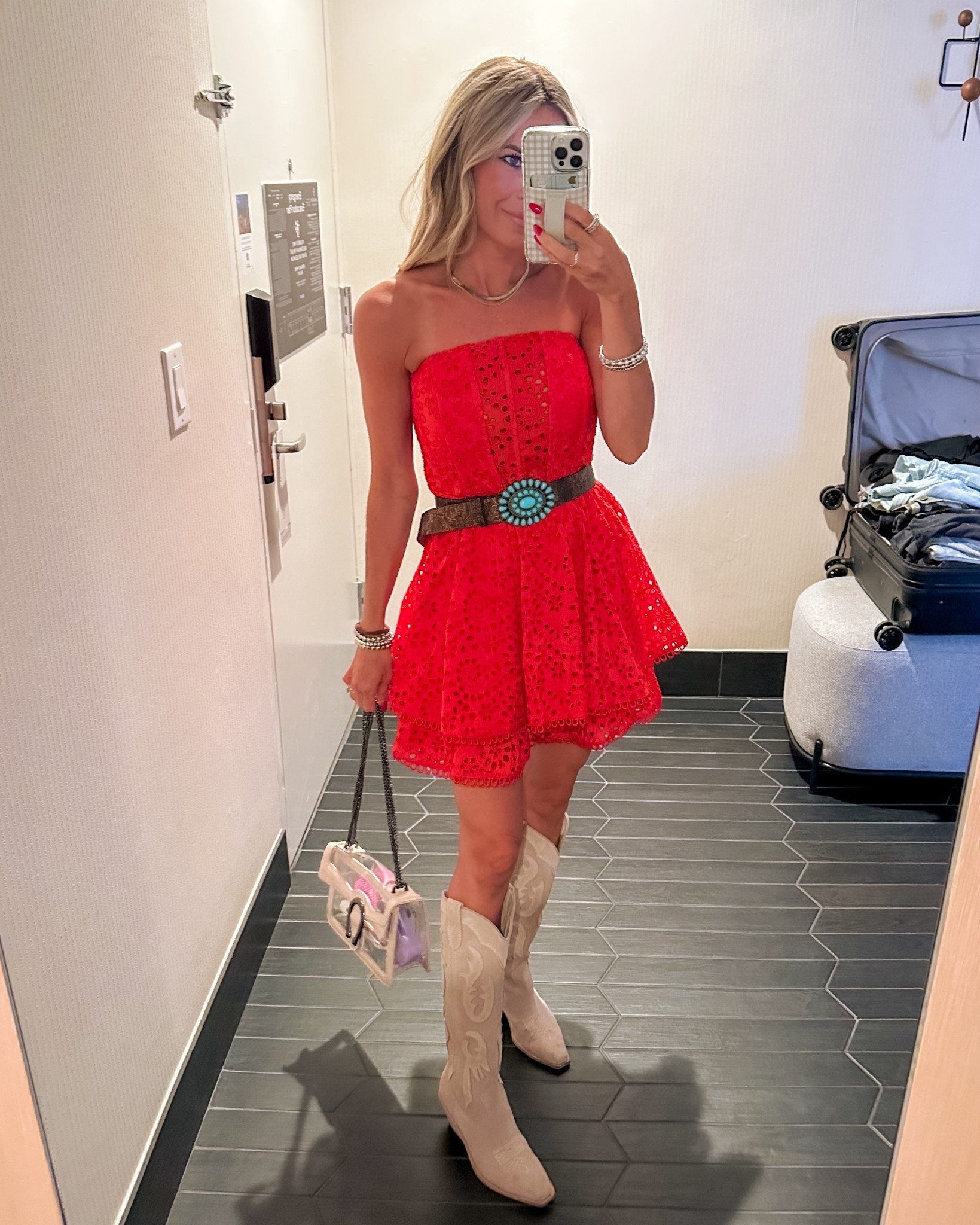 Country concert outfit I wore for eric church at red rocks! Wearing xs dress

#LTKPetite #LTKStyleTip #LTKOver40