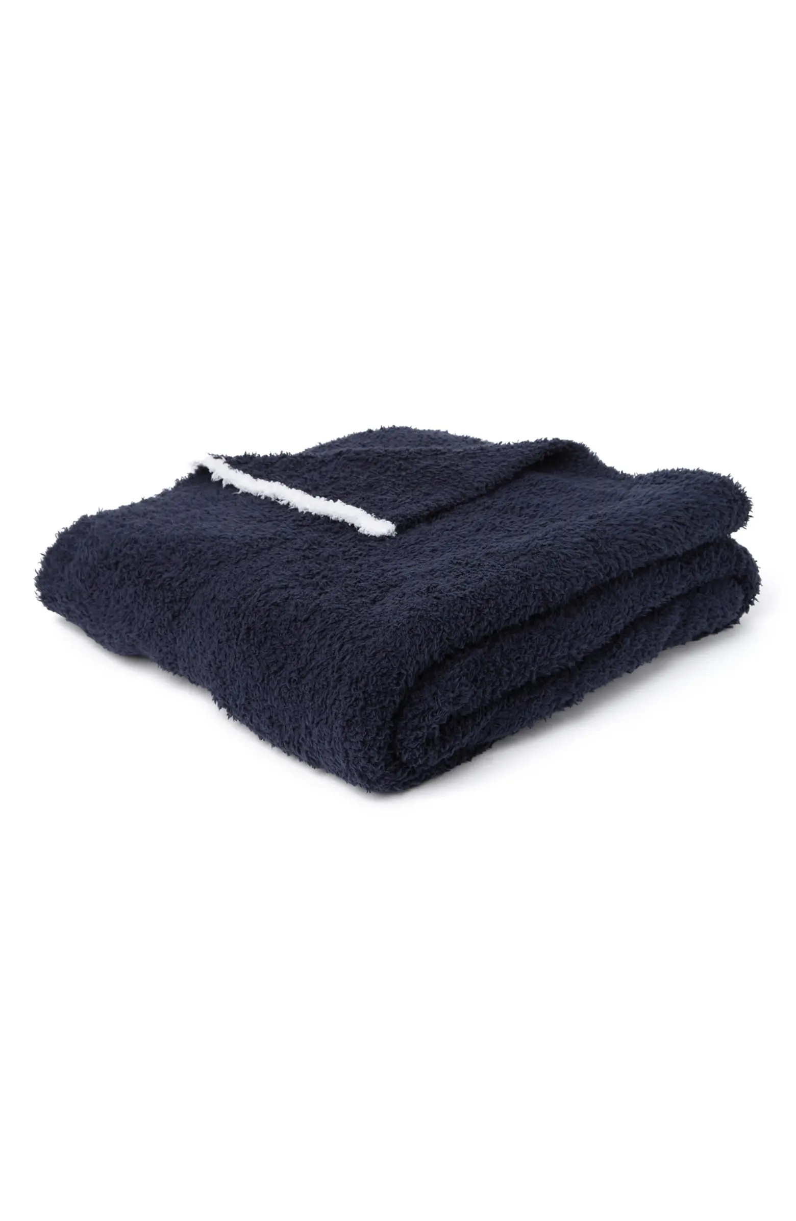 Barefoot Dreams CozyChic Rib Trim Throw - 45" x 60" | Nordstrom Rack