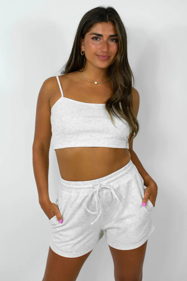 Summer Nights Top in Grey | Grey Bandit