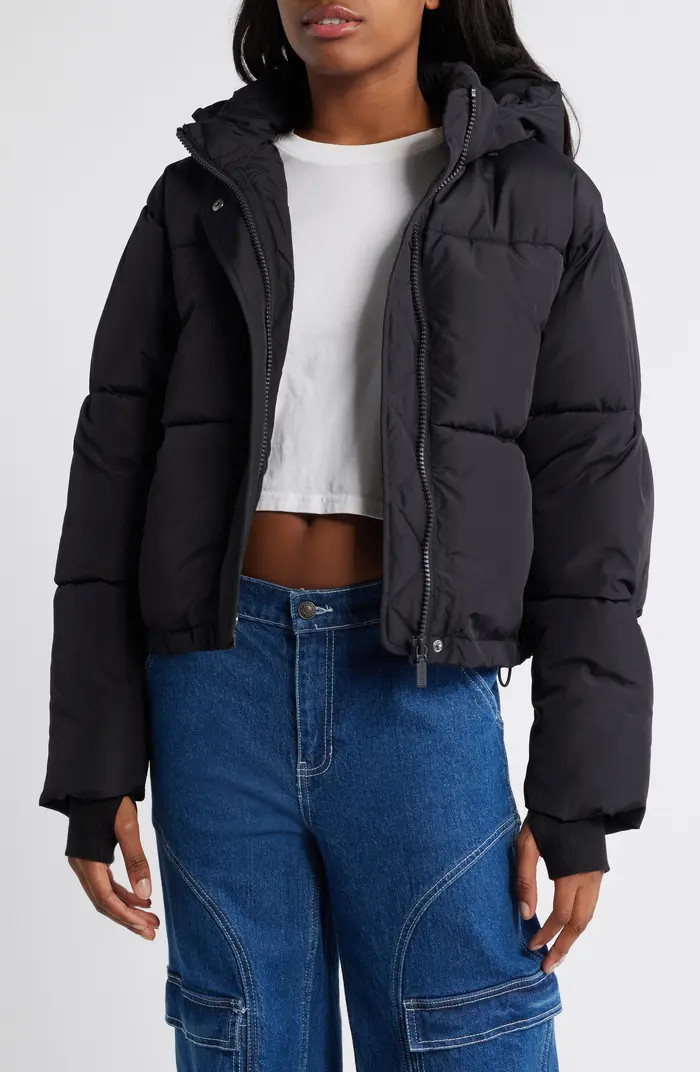 Florence by Mills Hooded Short Puffer Jacket | Nordstrom | Nordstrom