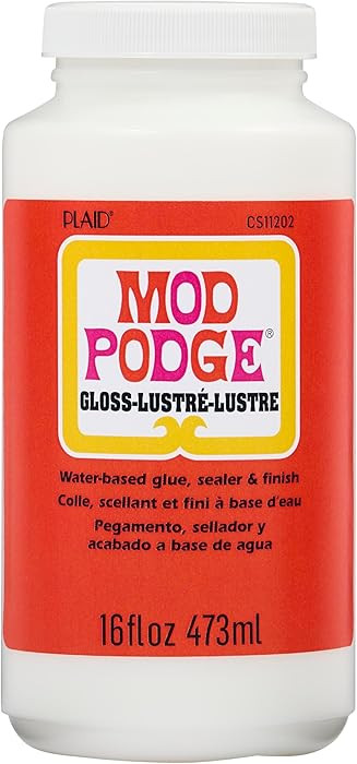 Mod Podge Gloss Sealer, Glue & Finish: All-in-One Craft Solution- Quick Dry, Easy Clean, for Wood... | Amazon (US)
