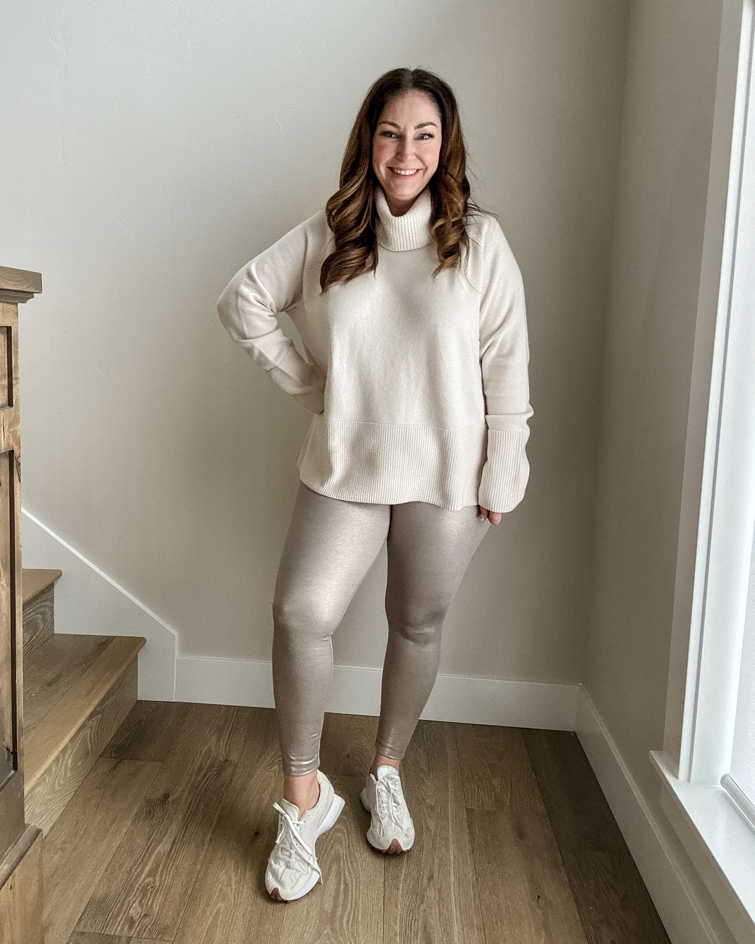 The best winter outfits include shimmer! @athleta has the best gifts including fun leggings and cozy sweaters perfect for a festive New Years! Wearing large in both 

@athleta #ad #Athleta #PowerOfShe #FindYourMovement

 

 #LTKSeasonal #LTKActive #LTKMidsize