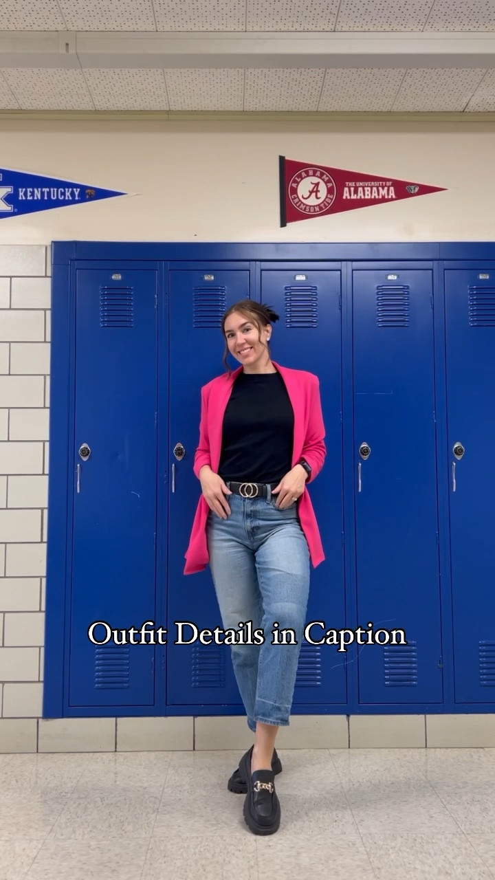 What I wear in a week as a high school teacher🍎

1. Jeans + blazer
2. Jean skirt + sweater
3. Oversized sweater vest + leggings
4. Skirt + sweater
5. Dress pants + blazer

Find all of these items linked on my LTK shop or comment “link” and I’ll send directly to you! 💕

#teacher #teacherstuff #teachersofinstagram #teacherfit #teacheroutfit #teacheroutfits #teacheroutfitoftheday #school #educator #ootd #outfitsoftheweek

#LTKmidsize #LTKworkwear #LTKstyletip