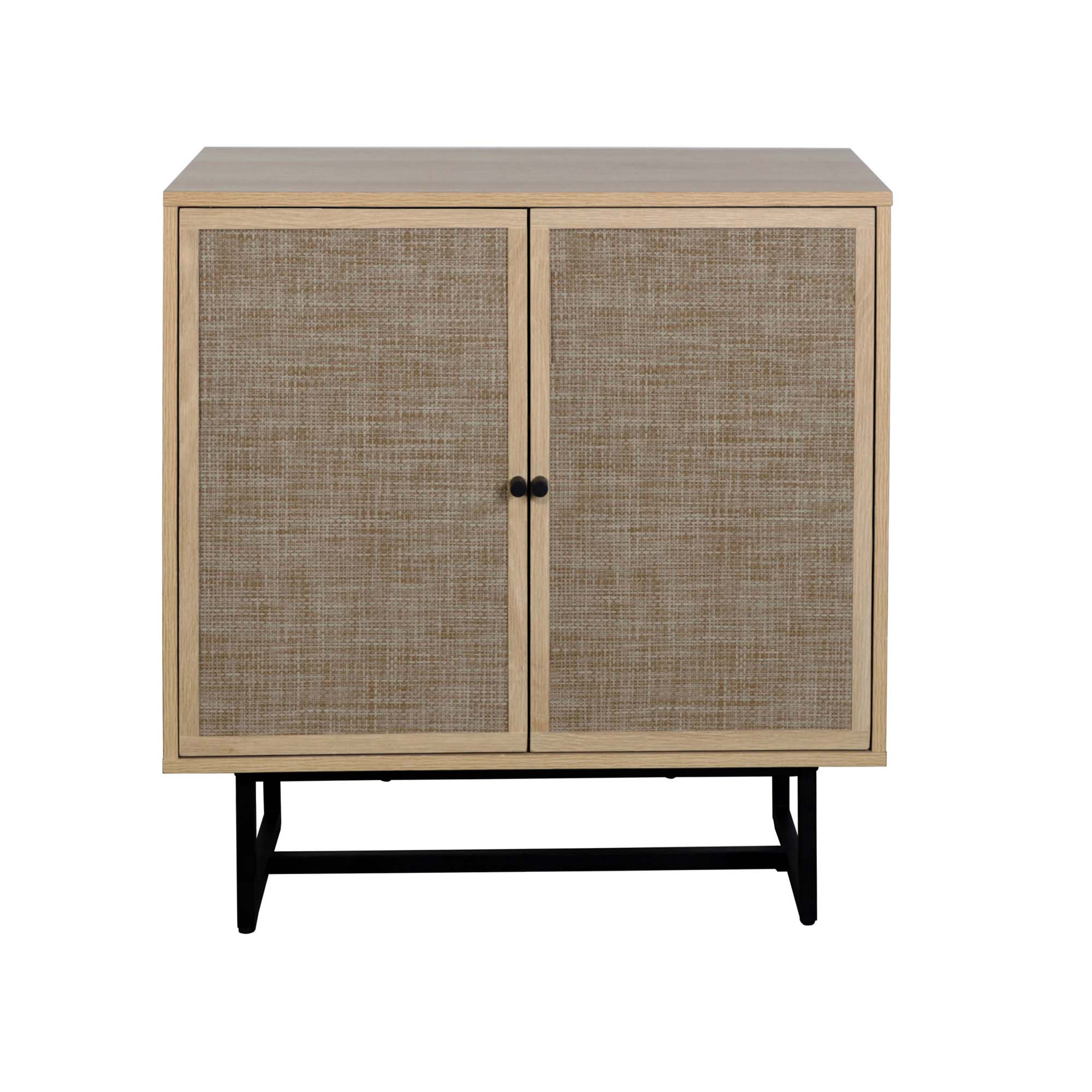 Kova Sideboard Cabinet | 2-Cabinet | Cane Rattan Finish | Nathan James