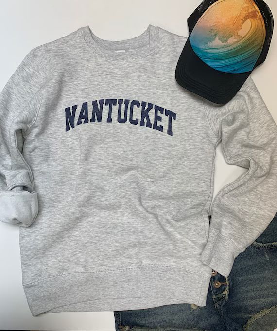 Nantucket Crewneck Sweatshirt / Cape Cod Style / Prep | Etsy | Etsy (US)