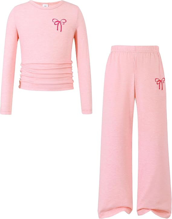 Rosibel Girls Clothes 2 Piece Fall Winter Ruched Outfits 5-14 Years | Amazon (US)