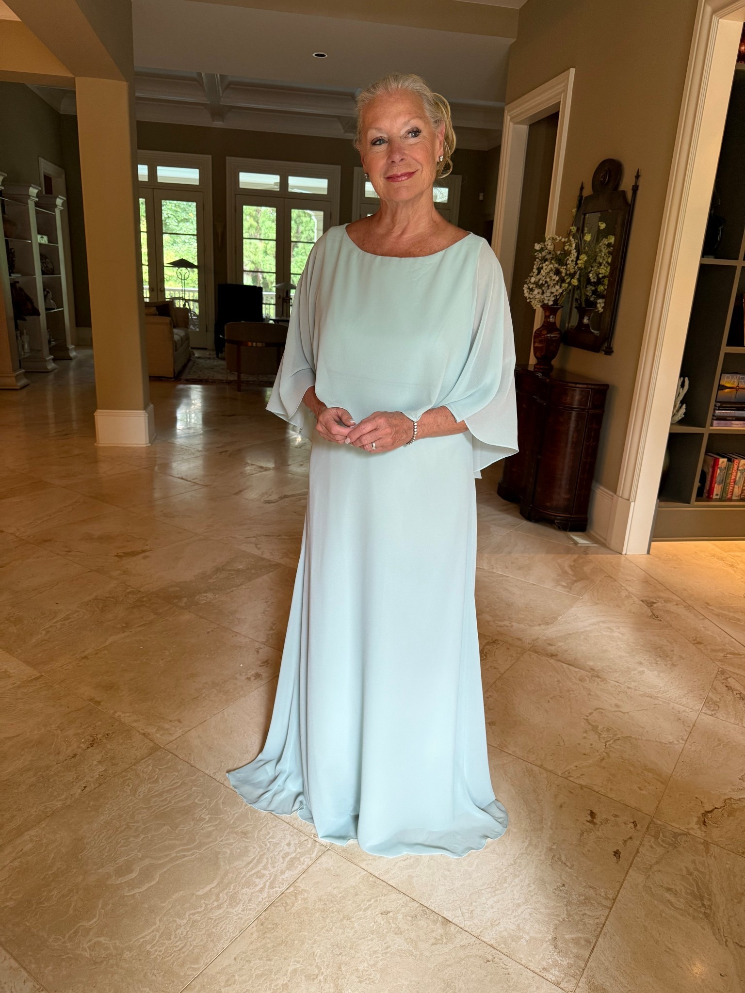 Mother of the Bride or what my granddaughters refer it as the “Elsa Dress "

#LTKMidsize #LTKOver40 #LTKWedding