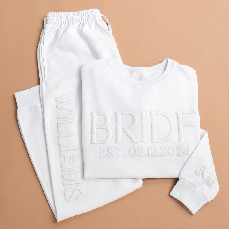 Embossed Bridal Gift Set from TheMisstoMrsShop

Bride Sweatshirt | Bride Joggers | Custom Bride Sweatshirt | Engagement Gift | Bridal Shower Gift | Gift For Bride

#LTKWedding #LTKValentine