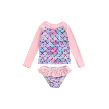 Kids Girls Bikini Sets Baby Swimwear Swimsuits Beachwear Bathing Suits | Walmart (US)