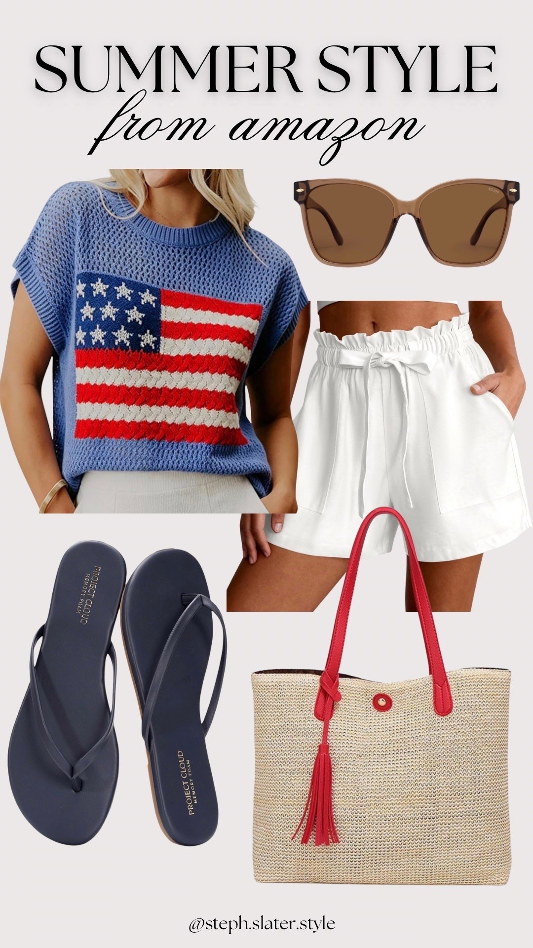 The cutest summer outfit idea from Amazon. Perfect for Memorial Day.

#LTKootd #LTKSeasonal