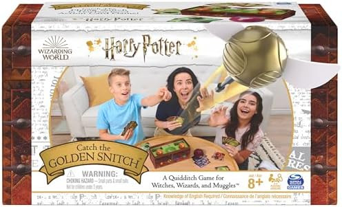 Harry Potter Catch The Golden Snitch, A Quidditch Board Game for Witches, Wizards and Muggles, Fa... | Amazon (US)