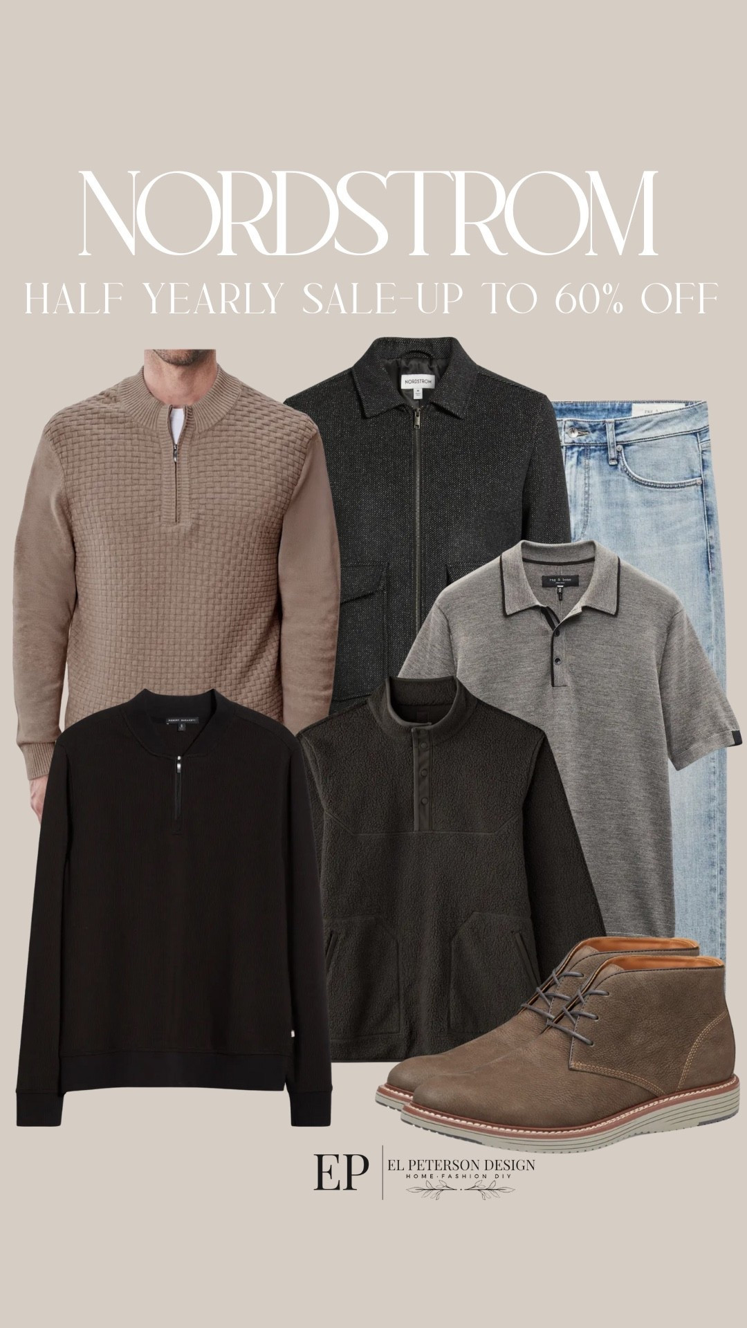 Nordstrom 
Half yearly sale-up to 60% off
Jeans
Shirt
Jacket
Shoes 


#LTKSaleAlert