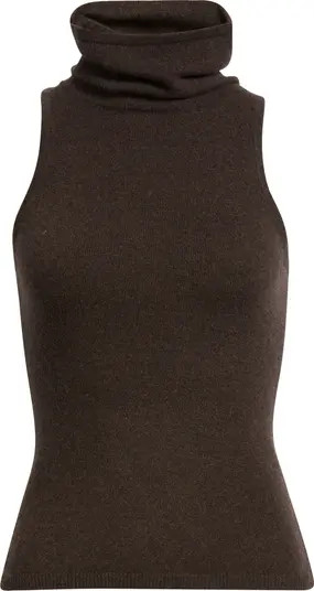 Reformation Marcy Sleeveless Cashmere Turtleneck Sweater | Nordstrom | Nordstrom