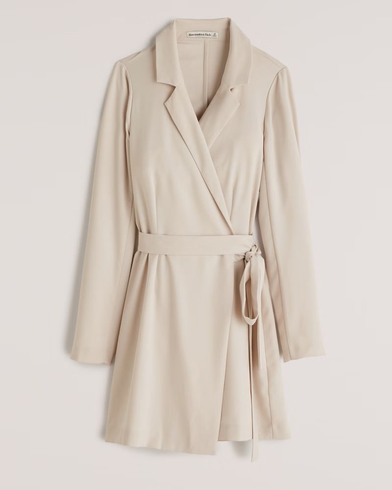 Wrap Blazer Mini Dress | Abercrombie & Fitch (US)