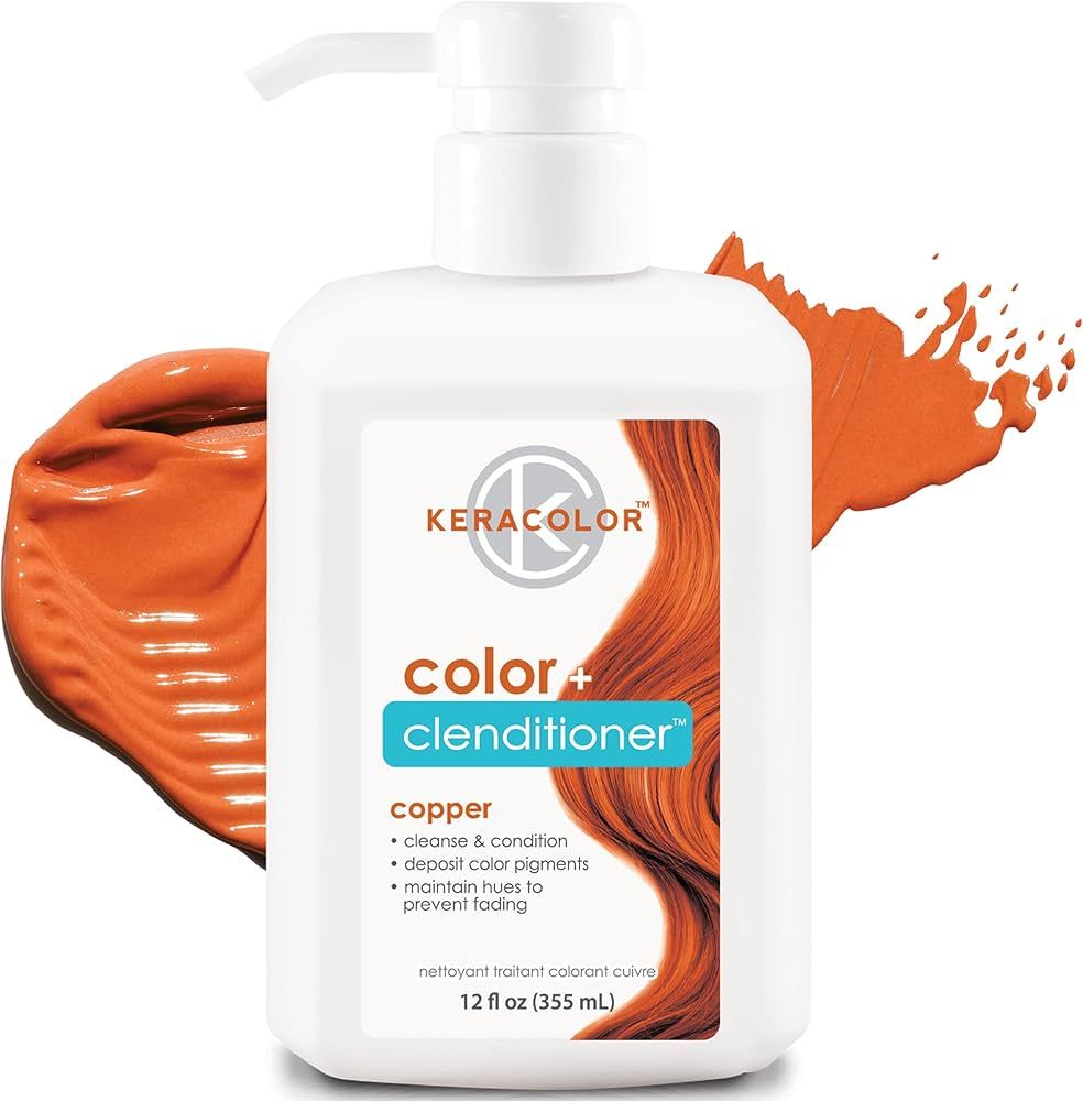 Keracolor Clenditioner Hair Dye (22 Colors) Semi Permanent Hair Color Depositing Conditioner, 12 ... | Amazon (US)