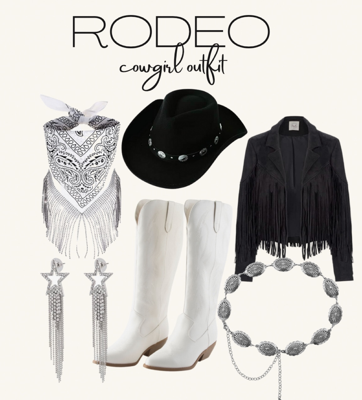 Country concert 
Rodeo outfit 
Cowgirl outfit
Texas outfit 
Cowboy boots
Cowboy hat 
Fringe jacket  
Western wear 
Amazon finds 


#LTKunder100 #LTKstyletip #LTKunder50