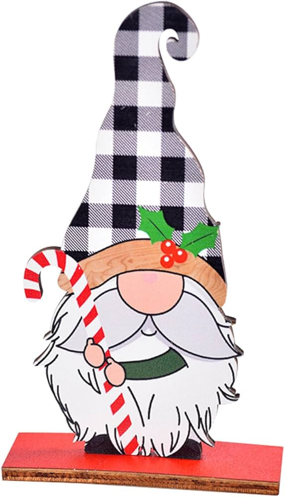 Christmas Decorations Indoor 2024 Ornament Christmas Decorations Painted Wooden Ornament Christma... | Amazon (US)