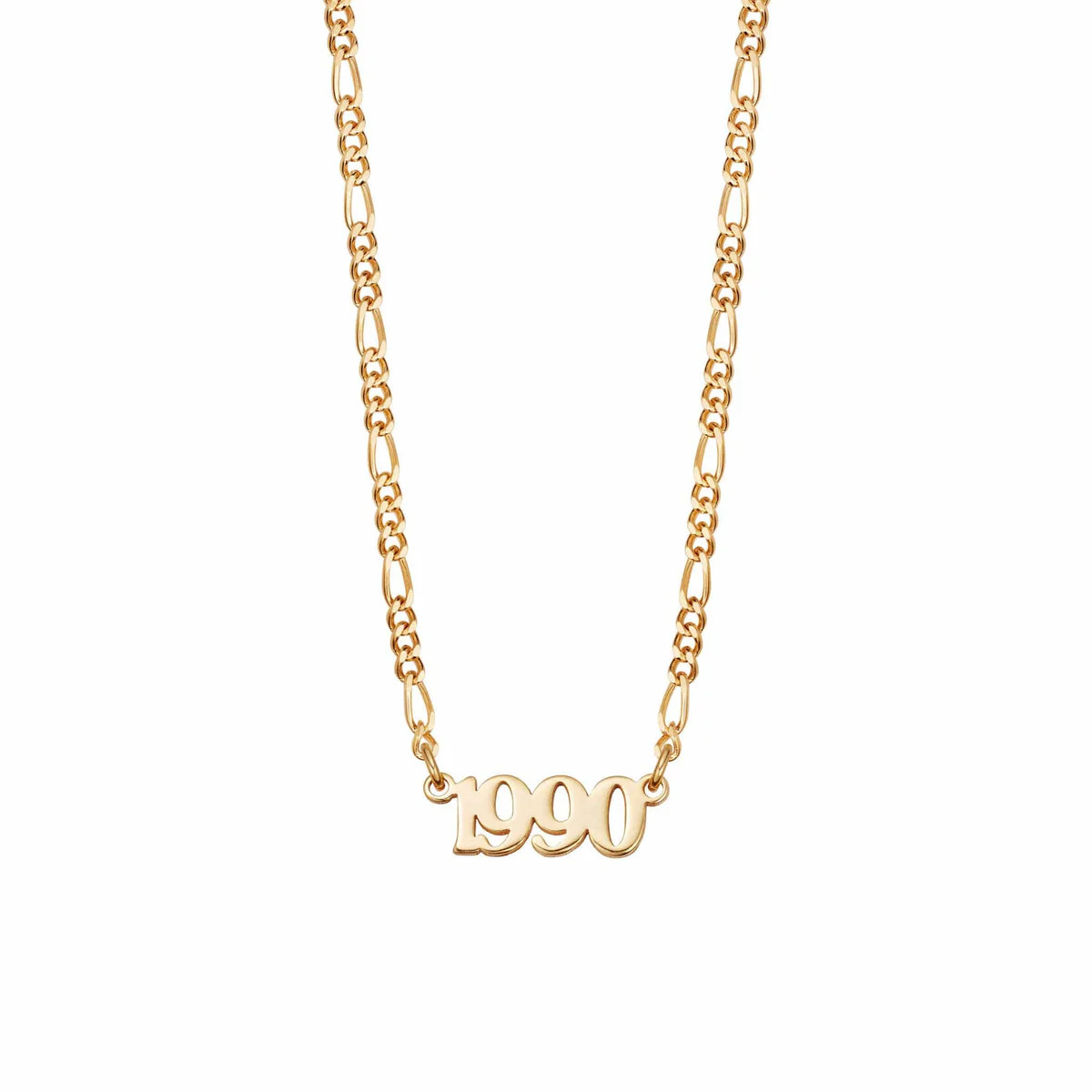 Personalised Year Necklace 18ct Gold Plate | Daisy London Jewellery