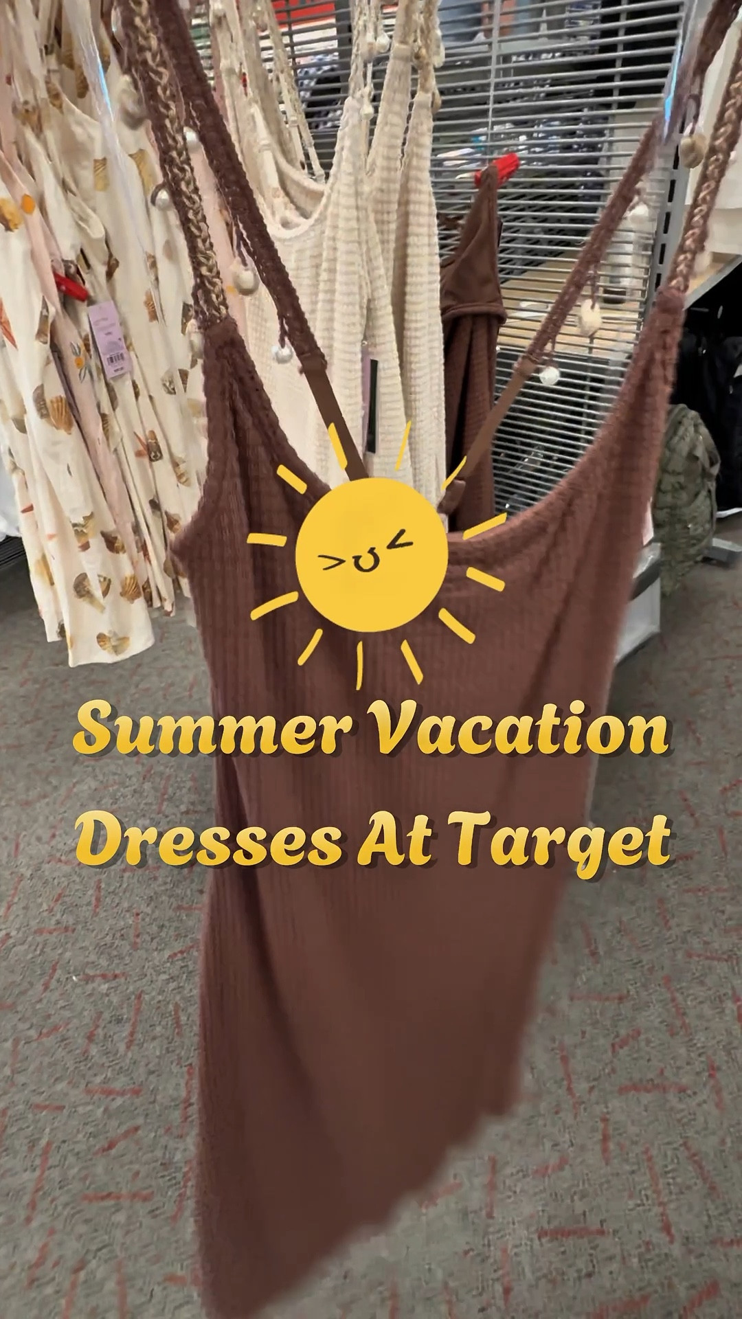 Happy Saturday!☺️ LIKE and comment "SHOP” to have all links sent directly to your messages. I love these 2 style of dresses that are perfect to wear on a summer vacation!!☀️🌊🏝️😍 The first dress is a pretty sweater midi dress with the cutest seashell and pearls dangling on the straps that crisscross in the back!!🐚🤩 It comes in these 2 colors, has a built in slip, and has a back slit! This waffle knit fabric is mid weight that’s so soft and the straps are adjustable! The brown color is my favorite!!🤎😍 The second dress is a cute linen mini dress with a knotted detail on the Y-neckline! There’s a tie back fastening with crisscross straps and it’s lightweight fabric! It comes in 2 cute prints and colors! The seashell print is my favorite because I love seashells!!🐚🥰 It was sold out online for awhile, but now it’s restocked! Which dress do you want?🤔




#summerfashion #targetfinds  #summerdress #targetmomof10 #summeroutfit #target #targetstyle #summerstyle #summerfashion #waffleknitdress #vacationdress #momstyle #beachdress #resortoutfit #resortstyle #seashelldress #mididresses #minidresses

Summer date night, travel outfit 

#LTKTravel #LTKMidsize #LTKOver40