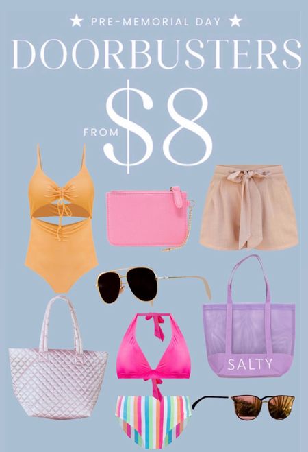 Pink Lily Pre-Memorial Day Sale

LTKcurves / LTKunder50 / LTKunder100 / LTKsalealert / LTKstyletip / LTKtravel / LTKitbag / LTKswim / pink lily / pink lily boutique / pink lily sale / Memorial Day sale / Memorial Day / sale / sale alert / swim / swimwear / sunglasses / tote bag / wristlet / wallet / card case / paper bag shorts / bikini / bikini sale / summer outfit / summer outfits / travel outfit / travel outfits 

#LTKFind #LTKGiftGuide #LTKSeasonal