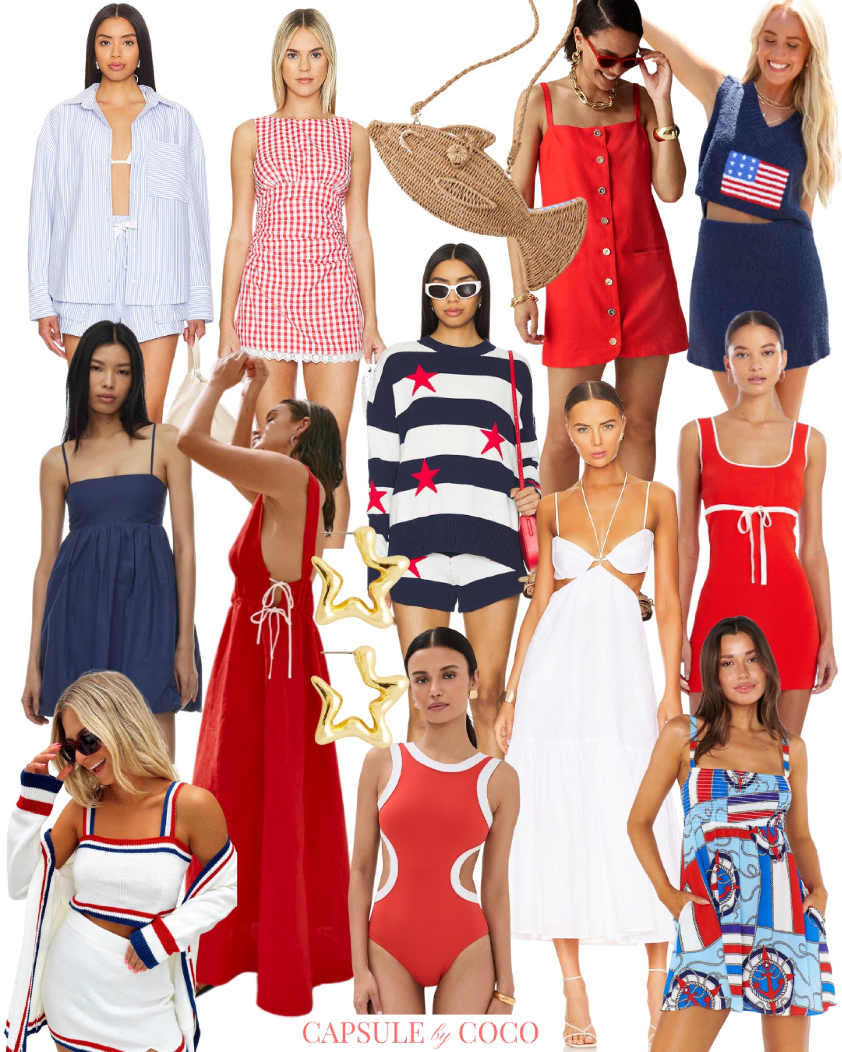 AMERICANA 🇺🇸 

USA, Red White and Blue, Memorial Day, Memorial Day outfits, 4th of July, 4th of July outfits, July 4th, July 4th outfits, Labor Day, Labor Day outfits, Americana outfits, USA outfits, red white and blue, Stars and Stripes, Capsule Wardrobe, Capsule By CoCo, CapsuleByCoCo

#LTKSeasonal #LTKStyleTip #LTKSwim