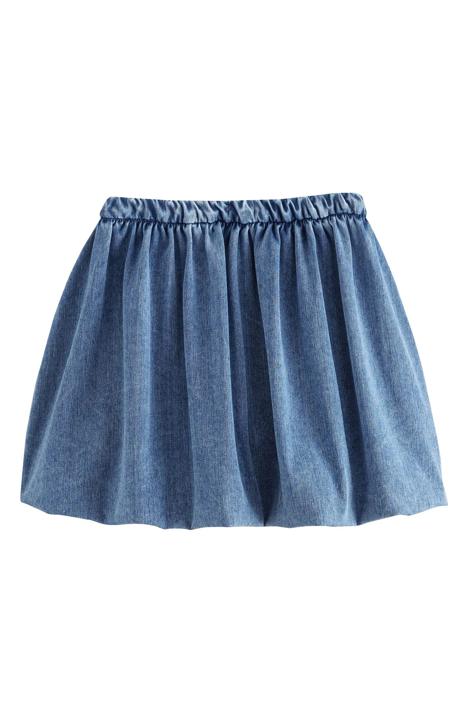 Kids' Denim Bubble Hem Skirt | Nordstrom