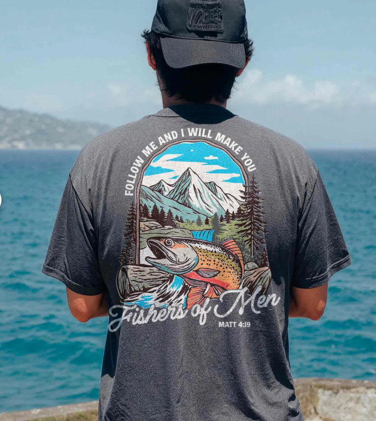 40% off!

Christian Fishing T-shirt, Fishers of Men Tee, Outdoors Faith Shirt, Jesus Tee, Bible Verse Matthew 4:19, Father's Day Gift for Him mens tshirt cute graphic tshirt birthday gift idea Christian men womens faith based shirt etsy shop bible verse Jesus 

 #LTKSaleAlert #LTKMens