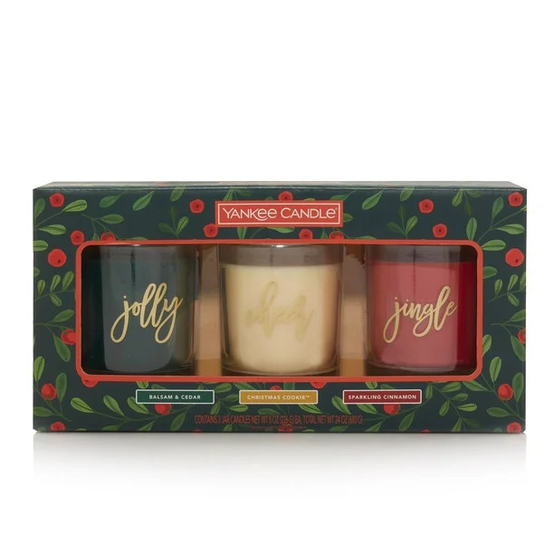 Yankee Candle 3-Pack Holiday Gift Set | Walmart (US)