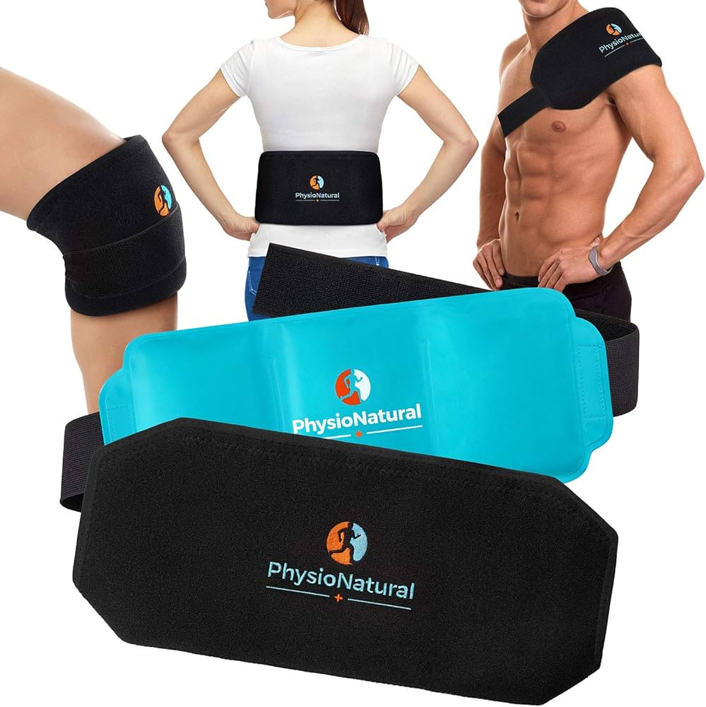 Cold Therapy Reusable Gel Pack with Secure Wrap for Instant Relief of Back Pain, Sore Shoulders, ... | Amazon (US)