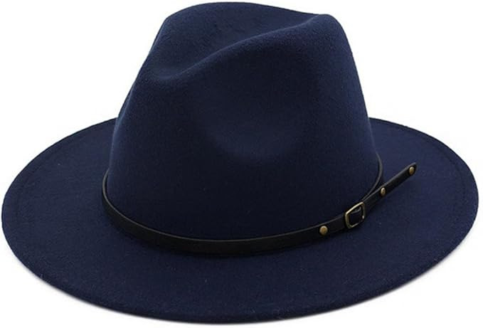 Lisianthus Women Belt Buckle Fedora Hat | Amazon (US)