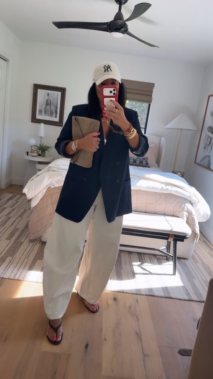 Blazer size large, tank size medium, jeans size 29 (I’m a curvy size 8), shoes fit tts.

#LTKWorkwear #LTKSaleAlert #LTKOver40