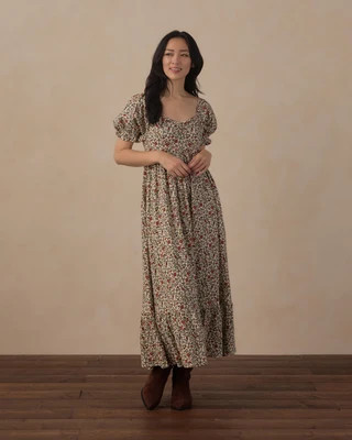 Women's Chloe Dress Holiday Floral | Rylee + Cru