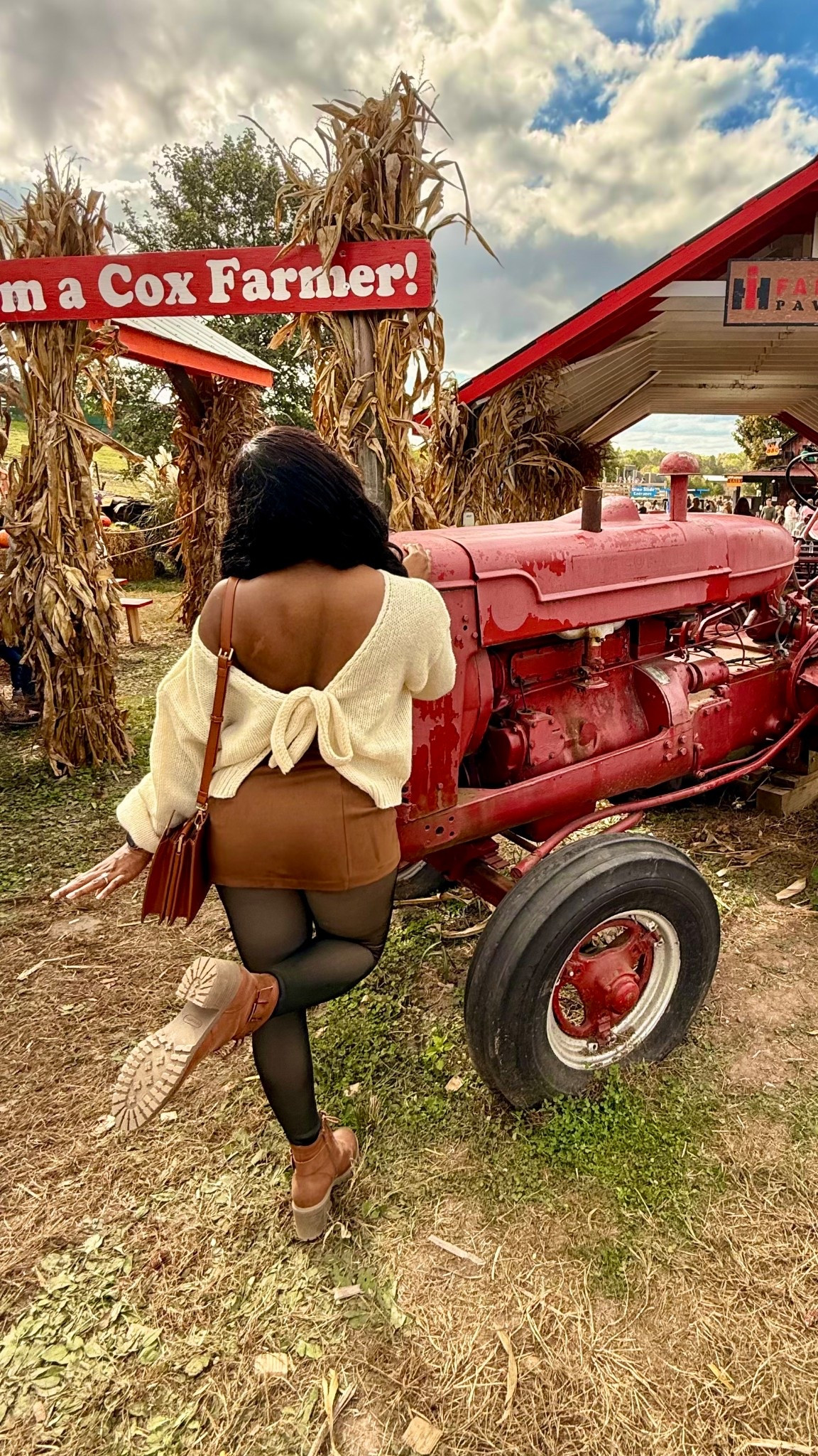 PUMPKIN PATCH READY 🎃🍂 This apricot knit cardigan with a sweet bow detail, paired with a brown skirt and soft thermal leggings, gives the perfect cozy fall vibe. Warm, stylish, and effortlessly cute — perfect for autumn days, Christmas markets, or weekend strolls. ✨


#falloutfitinspo #pumpkinpatchoutfit #cozyfallstyle #apricotcardigan #brownaesthetic #fallfashion2025 #knitcardiganoutfit #autumnvibes #falloutfitideas #ltkwinterfashion #ltkaesthetic #ltkwinterstyle #ltkfallfashion #warmleggings #ltkoufitideas

#LTKFindsUnder50 #LTKStyleTip #LTKFindsUnder100