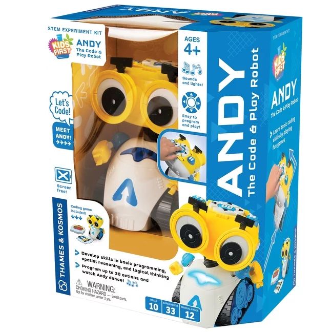 Andy: The Code & Play Robot (Not for Sale in Canada) (Other) - Walmart.com | Walmart (US)