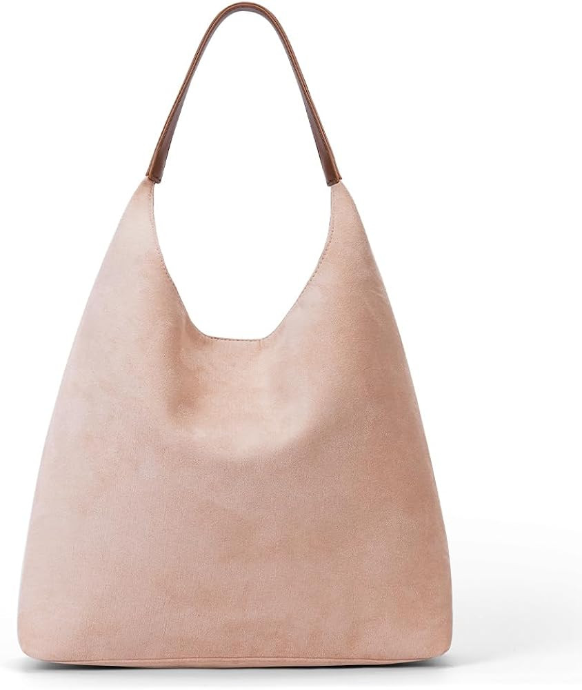 YFGBCX Tote Bags for Women Work Bags Suede Slouchy Bag Hobo Handbag Office Tote Handbag | Amazon (US)
