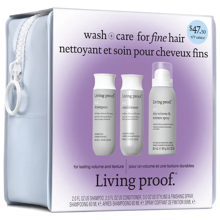 Wash + Care for Fine Hair Kit - Living Proof | Sephora | Sephora (CA)