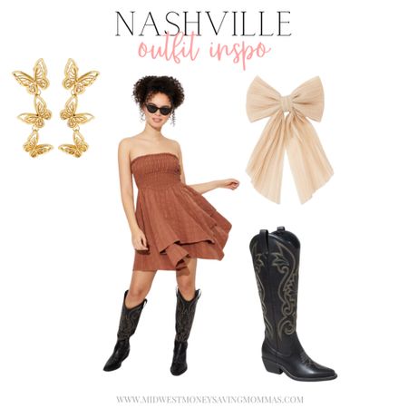 Nashville Outfit 

Concert outfit  country concert outfit  spring dress  sundress  cowgirl boots  hair bow  earrings  summer outfit  festival outfit 

#LTKstyletip #LTKSeasonal #LTKfindsunder50