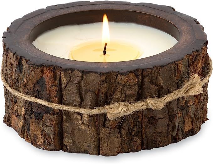 Himalayan Candles Tree Bark Candle, 9 oz., Tobacco Bark | Amazon (US)